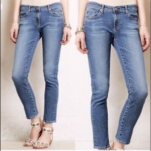 AG Adriano Goldschmeid - Light Wash Stevie Ankle Jean - Size 27R